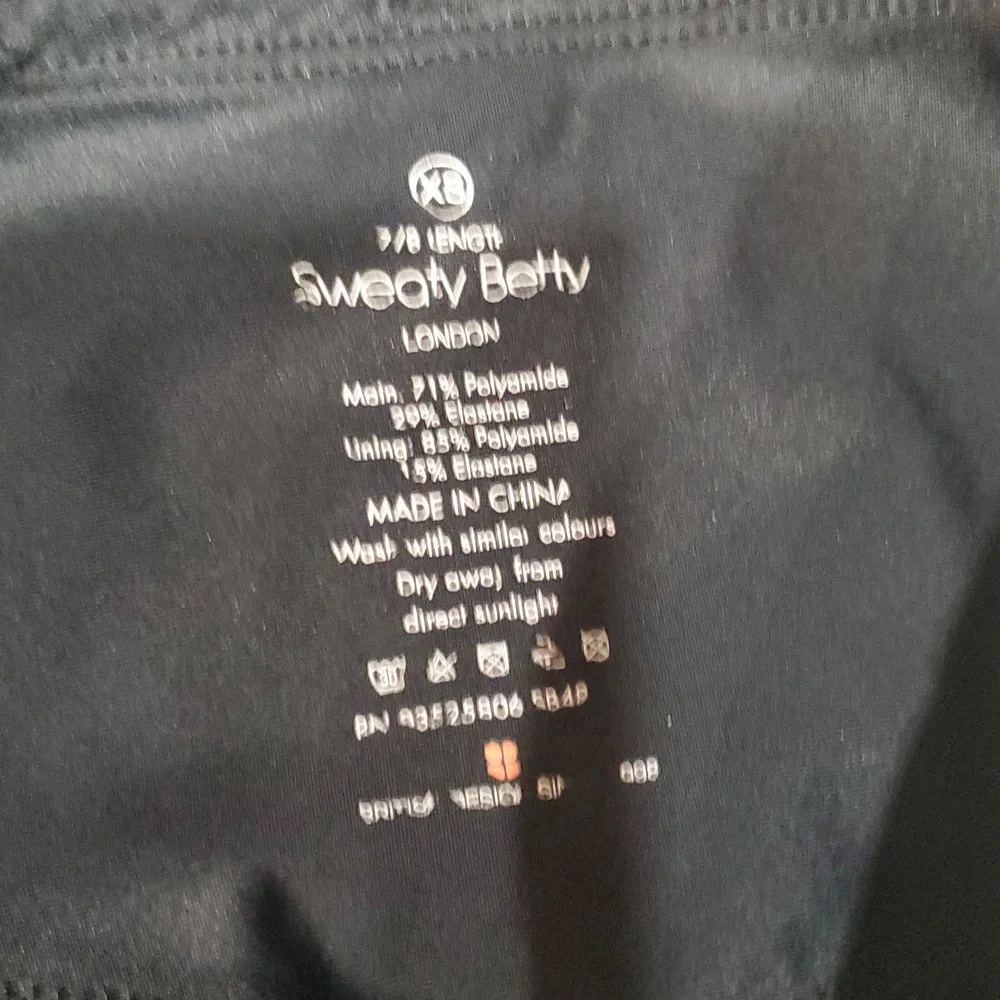 Sweaty Betty black leggings size xs - Picture 6 of 13